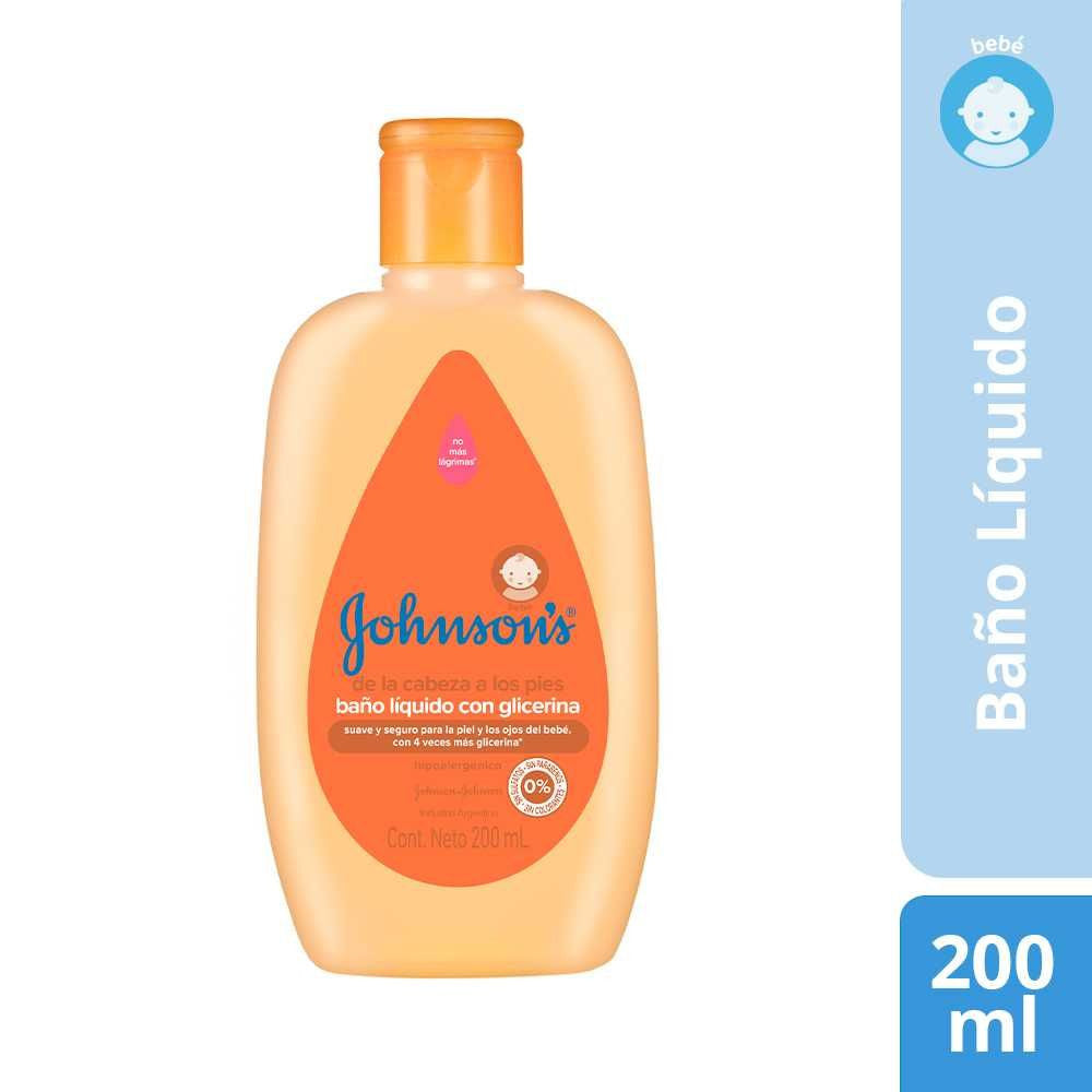 Jabón líquido para bebé JOHNSON'S® de la Cabeza a los Pies 400ml, Productos